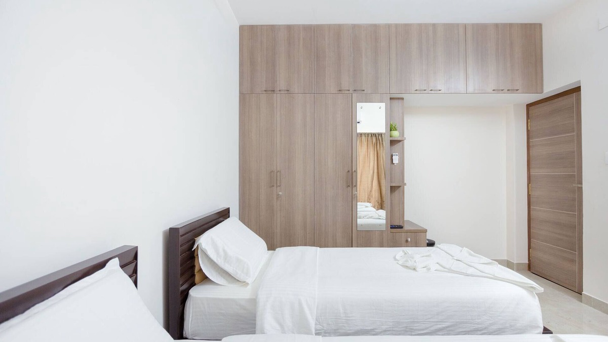 Mylapore Tiruvallikk Apartment | Twin Bedroom with Breakfast in a shared 3BR apartment