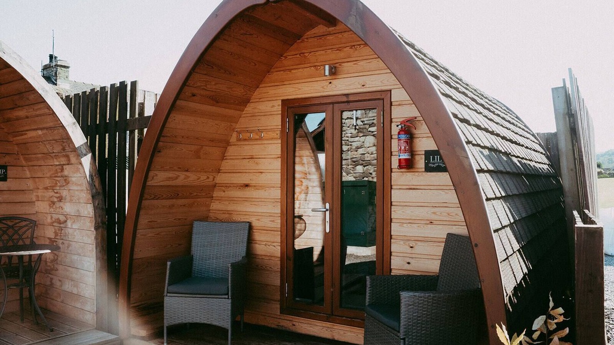 Torver Cabin | Twin Glamping Pod - Lily
