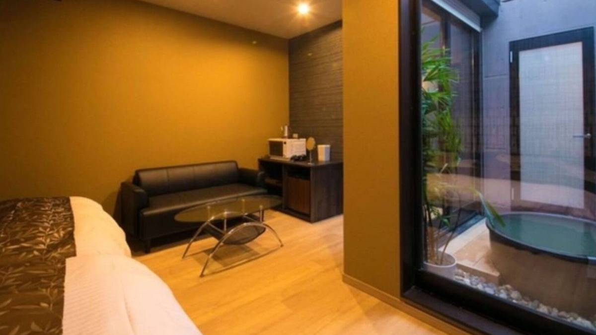Oita Hotel | Twin room Onsen openair bath/Oita Ōita