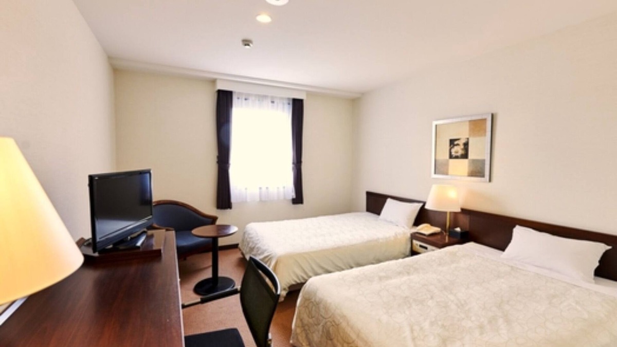 Kurita Hotel | Twin room Smoking vs|Without meals 1 minute /Nagano Nagano
