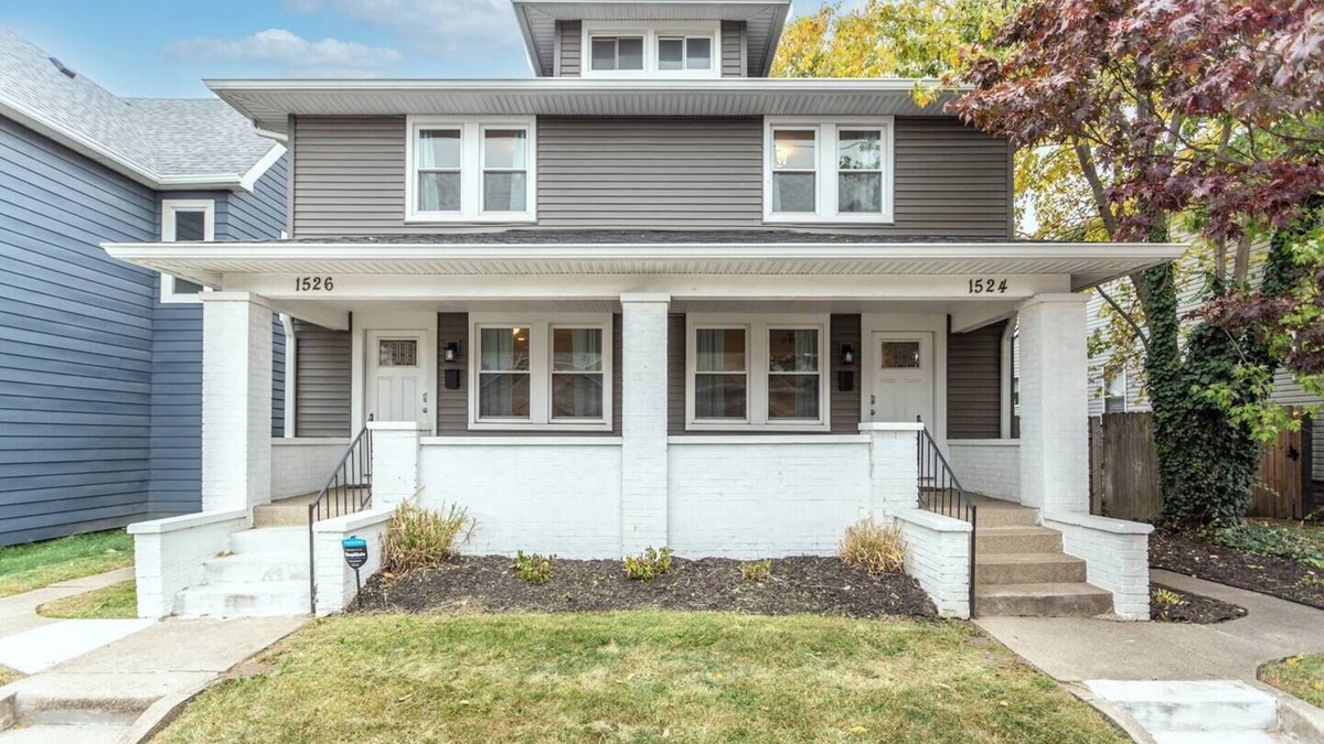 Indianapolis House | Twin Townhomes - Bates Hendricks