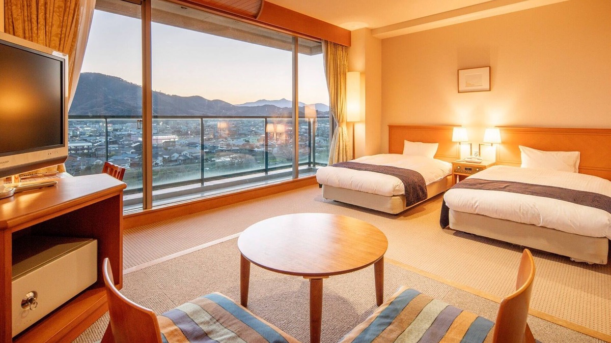 Nichinan Hotel | Twin with unit bath 2 meals included Very popular Miyazaki beef luxury course seasonal color/Nichinan Miyazaki