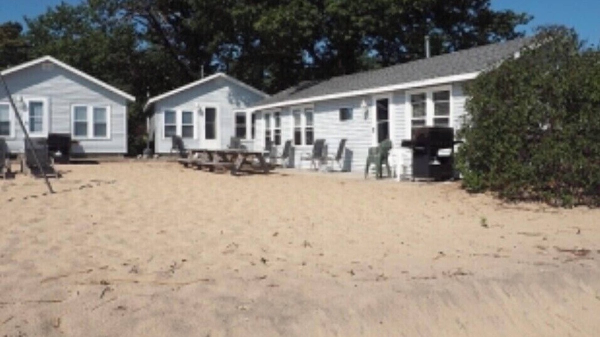 Au Sable Charter Township Resort | Two Bedroom Cabin On The Beach, sleeps 6