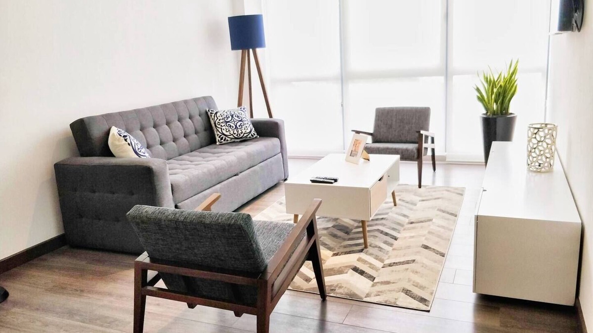 Anahuac Apartment | Two Beautiful 1 BR apts, 2 floors apart HS WiFi, full amenities!