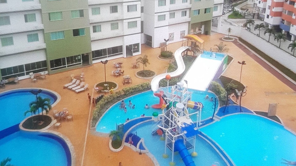 Do Turista Hotel | Two-bedroom apartment in Caldas Novas. Thermal waters.