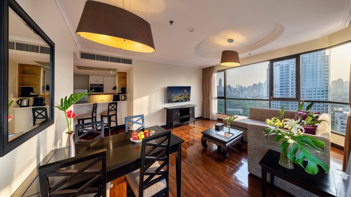 Embassy District Apartment | Two Bedroom Suite with views across the city