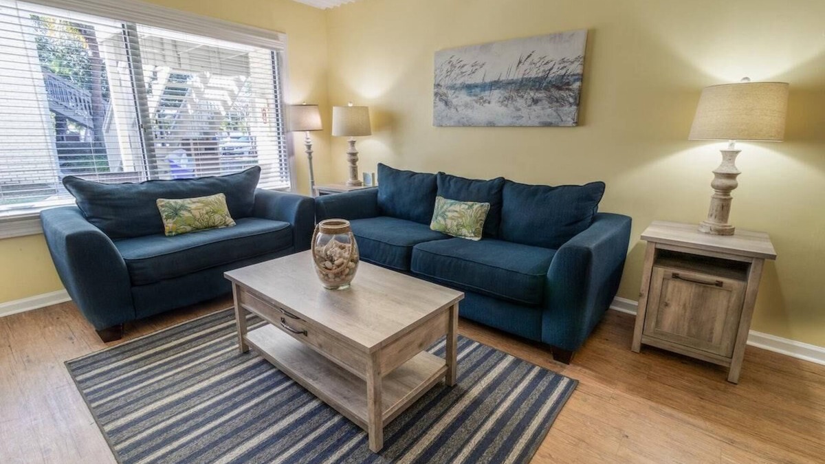 Litchfield by the Sea Condo | Two Bedroom Villa Sleeps 6 has 2 Queen and 1 King