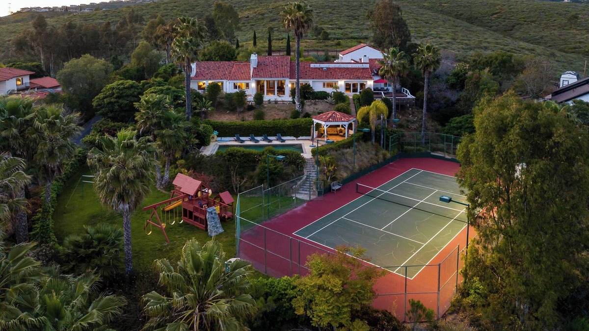 Escondido House | Two Estates w/Pools, Hot Tubs, Game Rooms, Views & Tennis Court Near Wineries