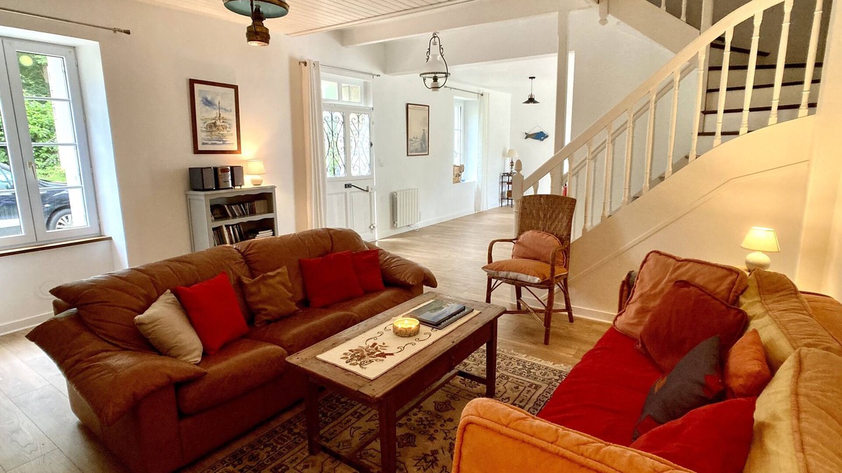 Moelan-sur-Mer House | TY AR STIVELL, the balance between land and sea 4-7PERS, MOELAN/SEA, WIFI, BEACHES