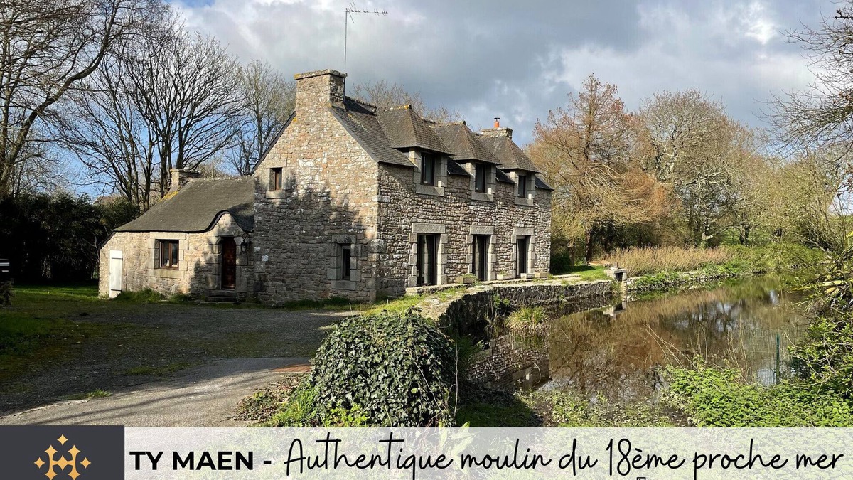 Plourin House | TY MAEN - Authentic 18th century mill near the sea