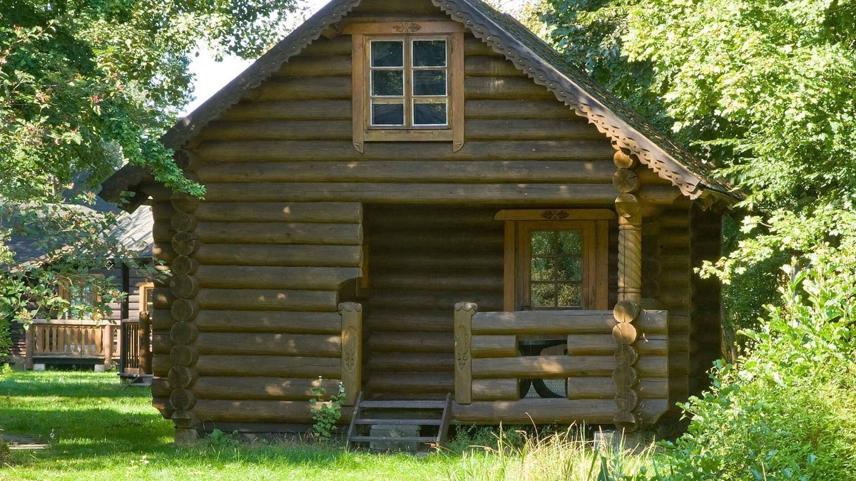 Hechthausen Apartment | Type B Small log cabin - Ferienpark Geesthof