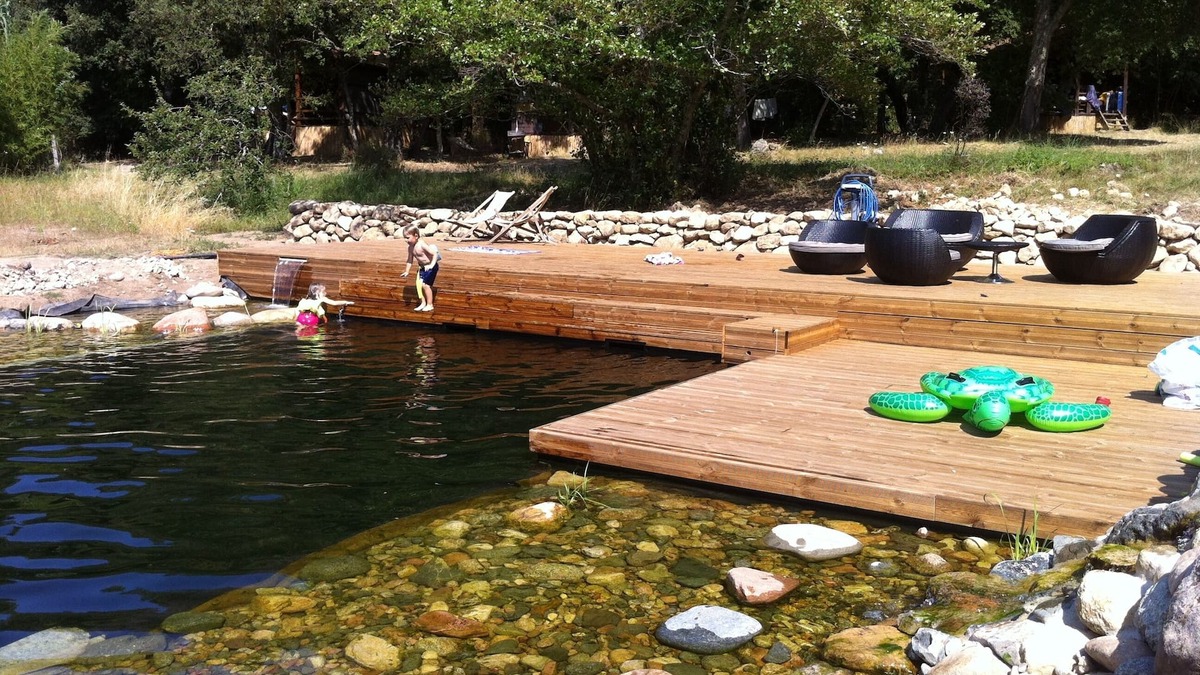 Petreto-Bicchisano House | U Pratu, Bungalows surrounded by nature, natural swimming pool and organic garden - Vignola
