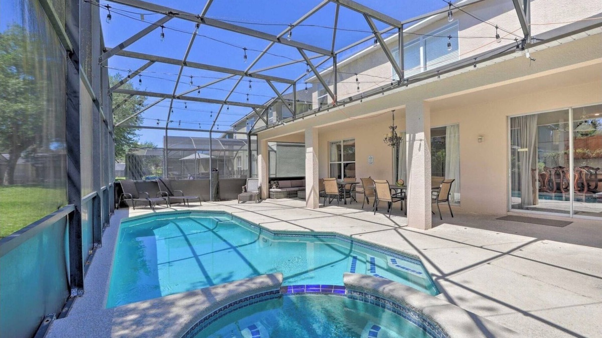 West Kissimmee House | Ultimate Disney Retreat Luxury 8BR Villa with Private Pool at Emerald Island