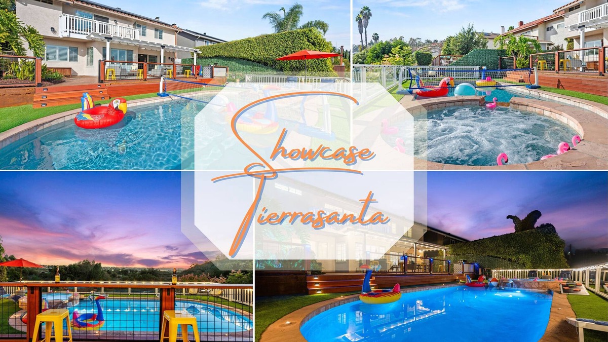 Tierrasanta House | Ultimate Summer Escape: 6BR, Pool, Spa & Views!