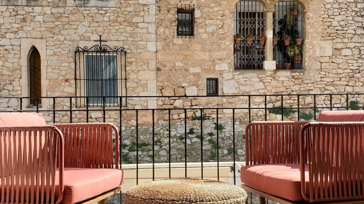 Sitges Apartment | Unique, Designer owned apartment steps from the beach and the history of Sitges