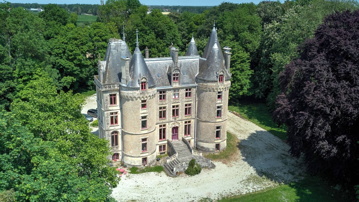 Picauville House | Unique French Castle in a Private Natural Park