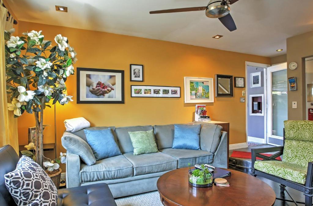 Sutter Villa | Unique Long Beach House with Patio, Grill and Balcony