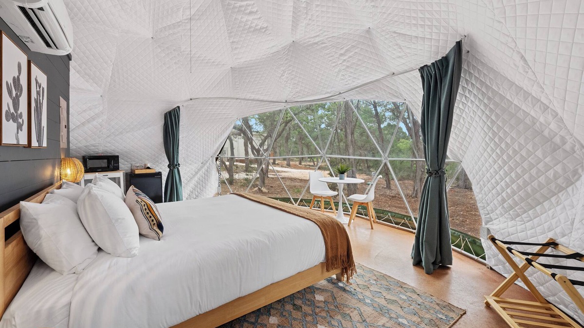 Wimberley Cabin | Unique, Luxurious Geodome at The Cedars Ranch