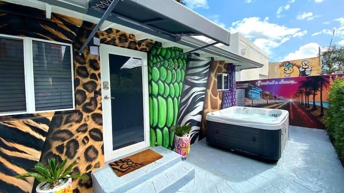 Wynwood Art District House | Unique Miami Art Escape w/HotTub, Arcade & Murals
