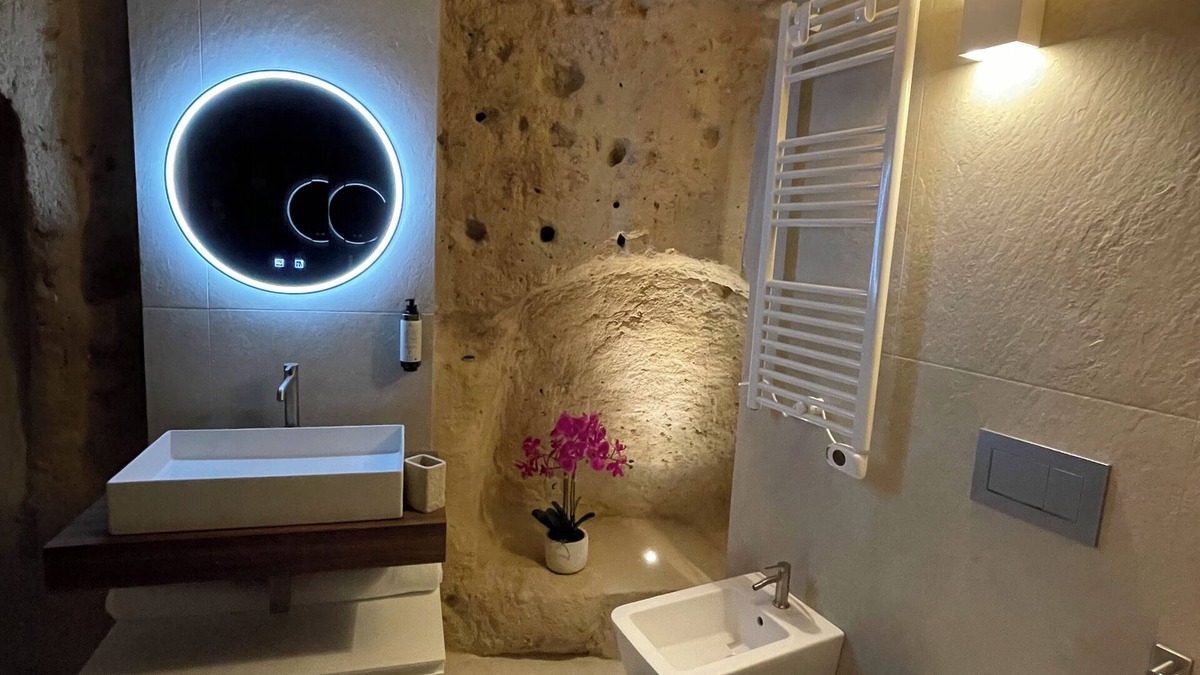 Sasso Caveoso House | Unique Natural Cave Chambers With Modern Comfortable Style,In Downtown Matera