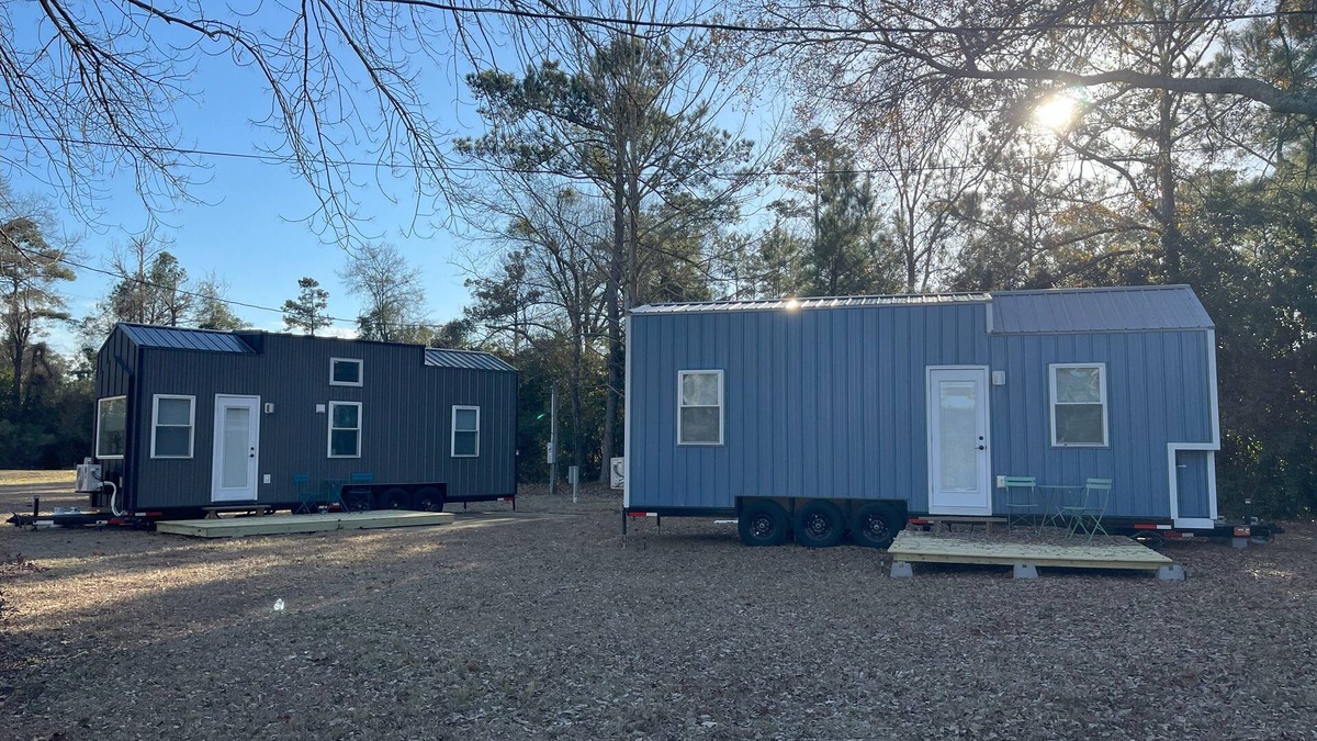 Hartsville Apartment | Unique tiny home experience in a park with several!