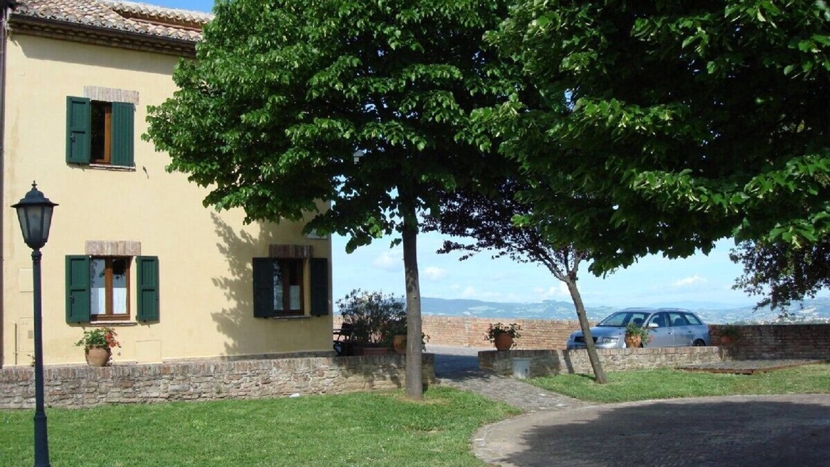Barchi House | Uniquely situated, stunning, medieval village home with gorgeous panorama view