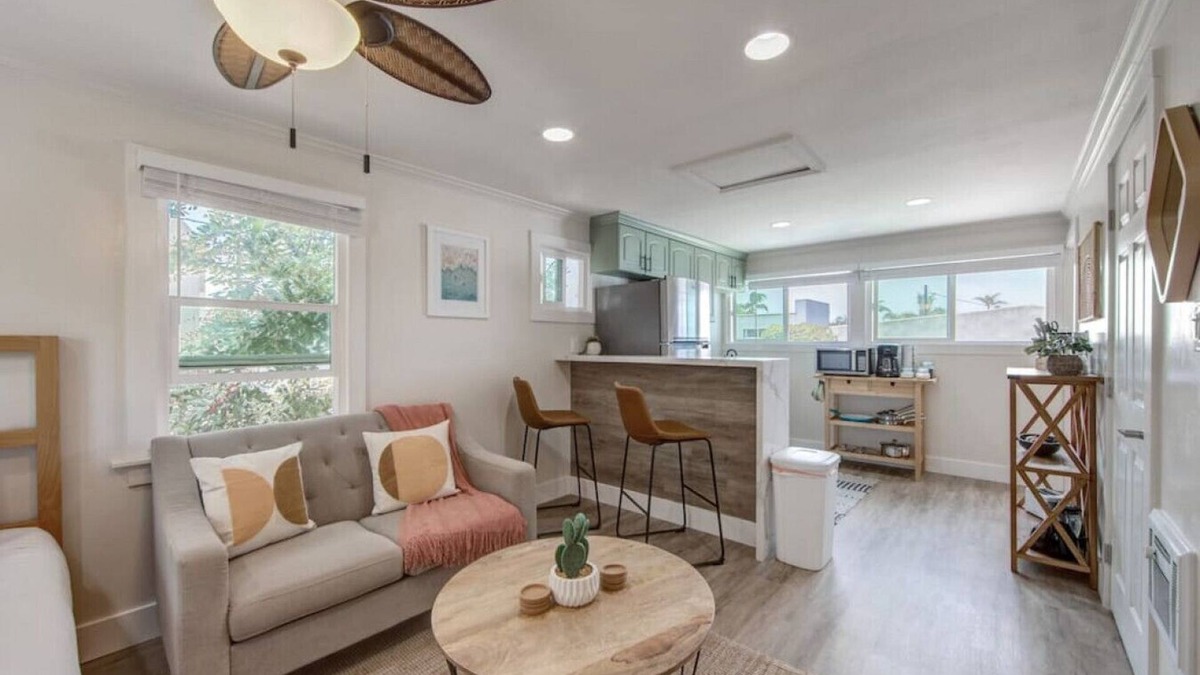 Coronado Apartment | Unit C - B Ave Bungalows · Surf Shack Studio, 5 Min Walk to Coronado Beach!