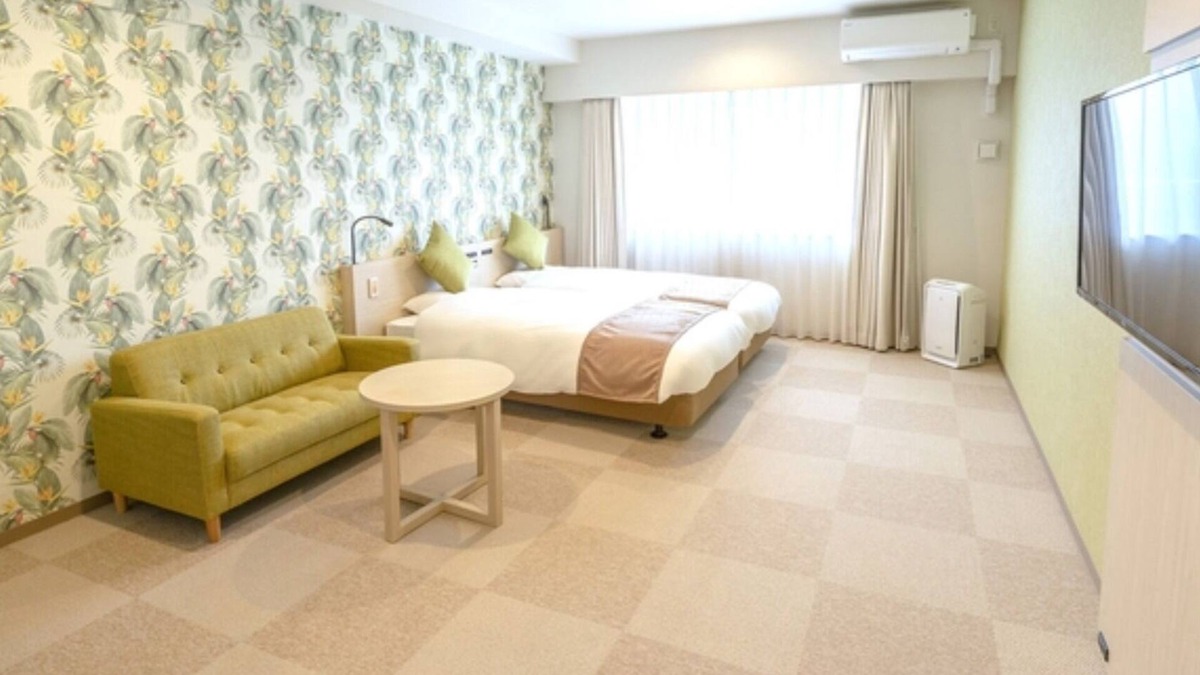Mihama Hotel | Universal room nonsmoking vs | Simple stay pl/Nakagamigun Okinawa