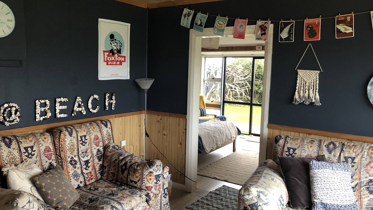 Foxton Beach House | Unplug and reconnect at a kiwiana bach - 2020 finalist Bach of the year awards