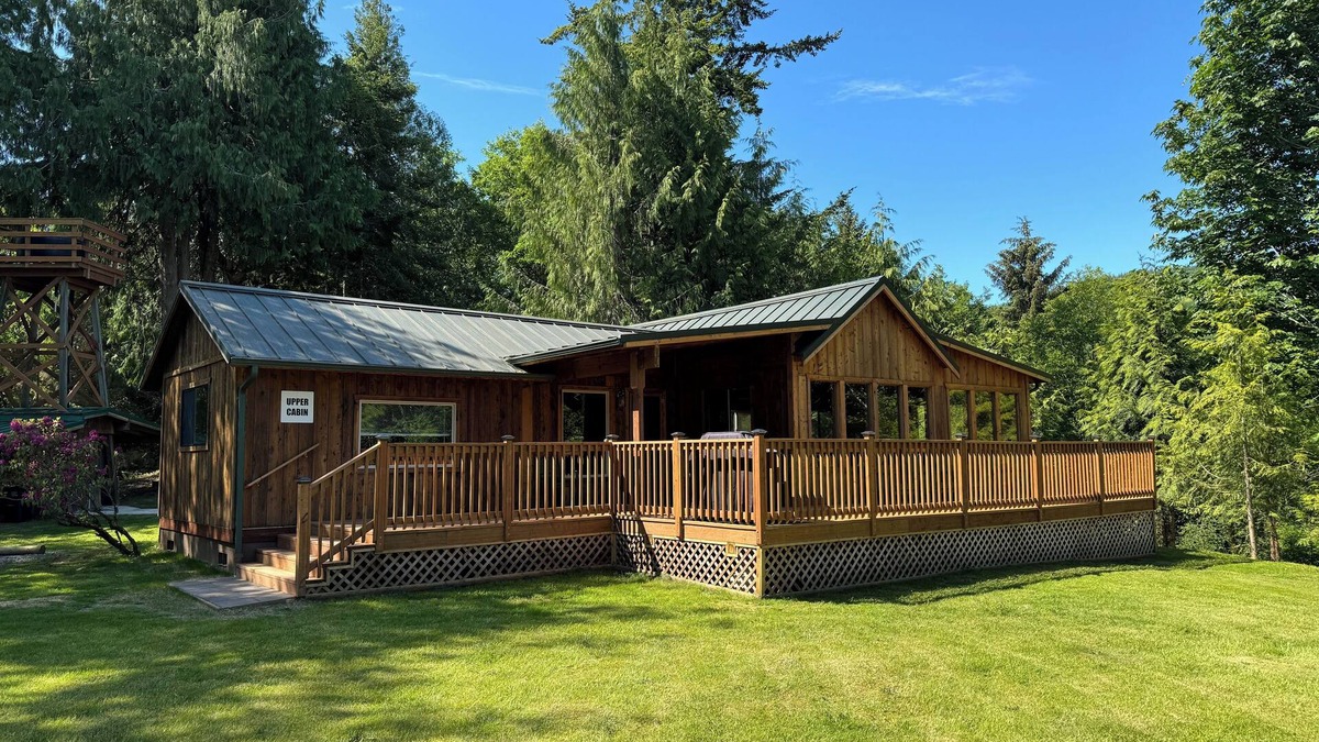 Clallam Bay Cabin | Upper Twin Cabin - Beautiful Private Cabin near Olympic National Park