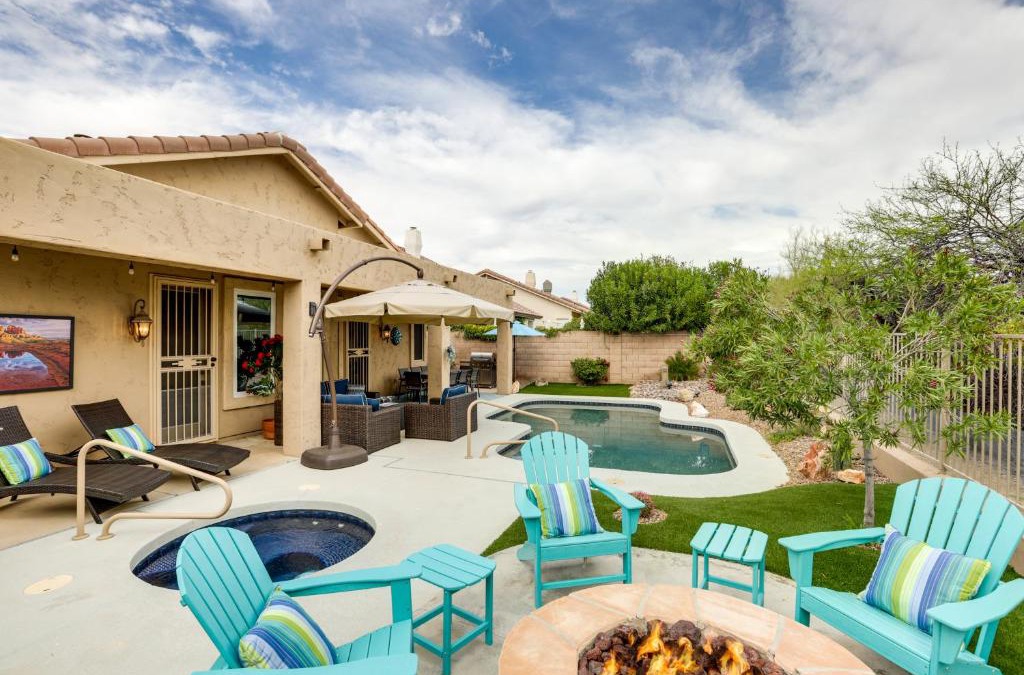 Tatum Ranch House | Upscale Cave Creek Home with Private Pool and Spa!