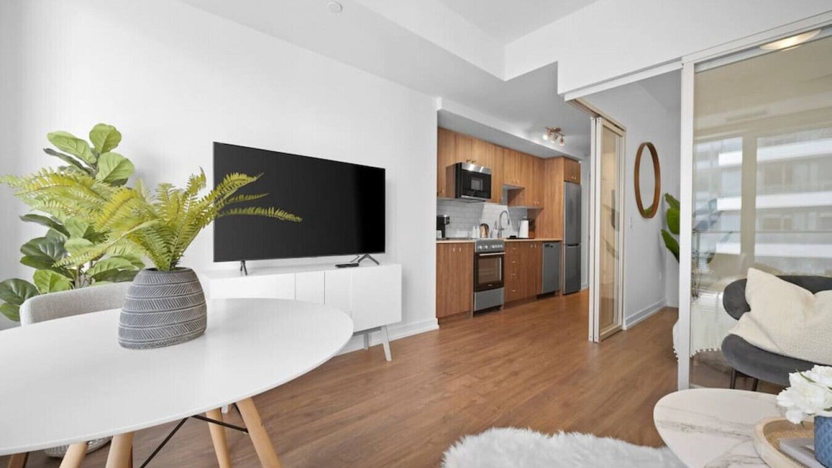 Kitchener Apartment | Upscale Condo Steps from DTK