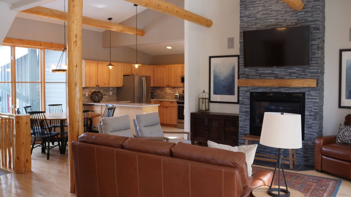 Three Peaks House | Upscale, Private Mountain Duplex nestled against the forest and nature trails!
