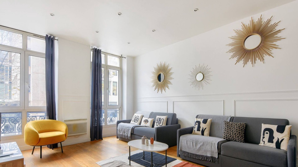 Vivienne Apartment | Urban Flat 34 - Beautiful 3 Bedroom Paris Louvre