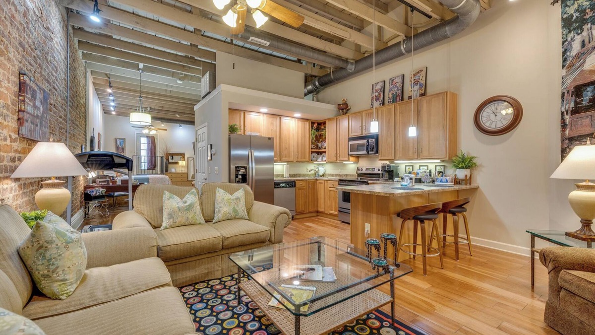 Sullivan County Apartment | Urban Living Loft, Downtown Bristol