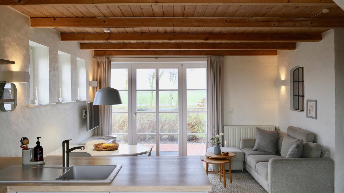 Reussenkoge Apartment | Vacation apartment "Habel" in country house flair with feel-good guarantee