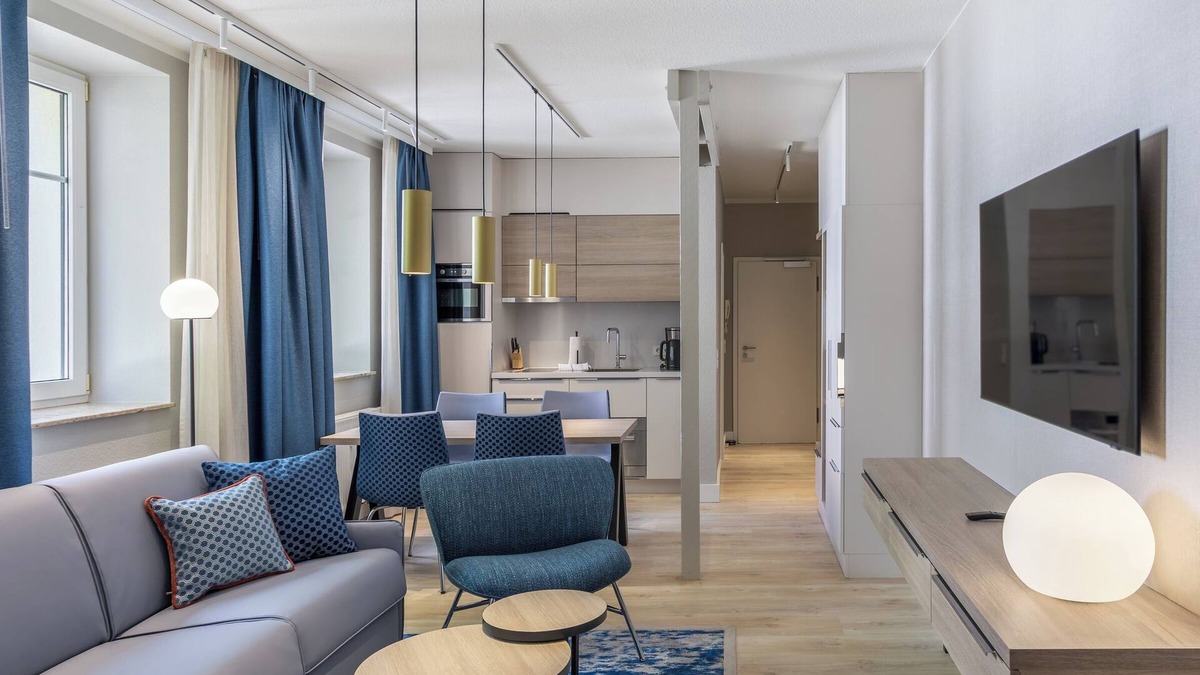 Muritz Apartment | Vacation apartment Hafendomicil Kleines Meer for 4 people on the Müritz