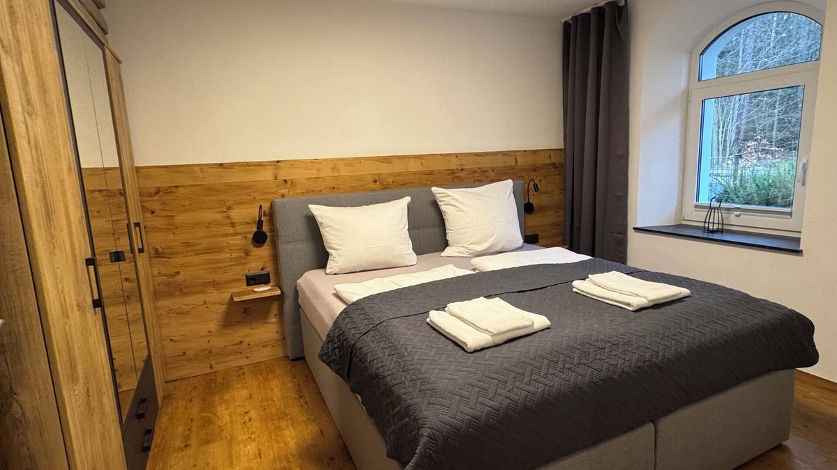 Olbersdorf House | Vacation home Bimmelbahn track 2