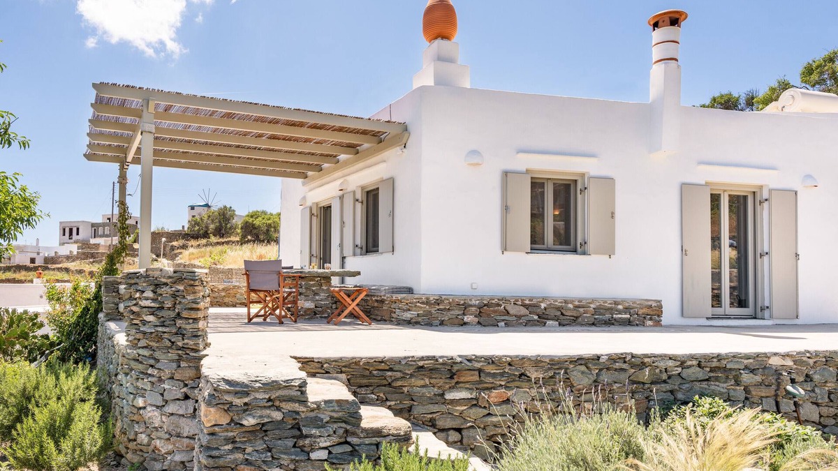 Apollonia Villa | Vacation Home "Black Tower Villa" with Sea View, 2 Private Terraces & Wi-Fi