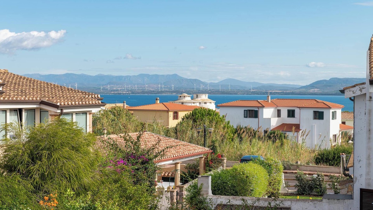 Calasetta House | Vacation Home Casa Giovanna e Antonio with Sea View, A/C, Terrace & Garden