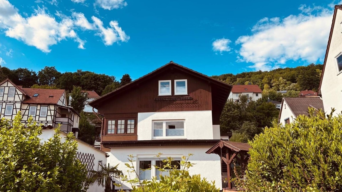 Hann. Muenden House | Vacation home Dreiflüsse with parking lot