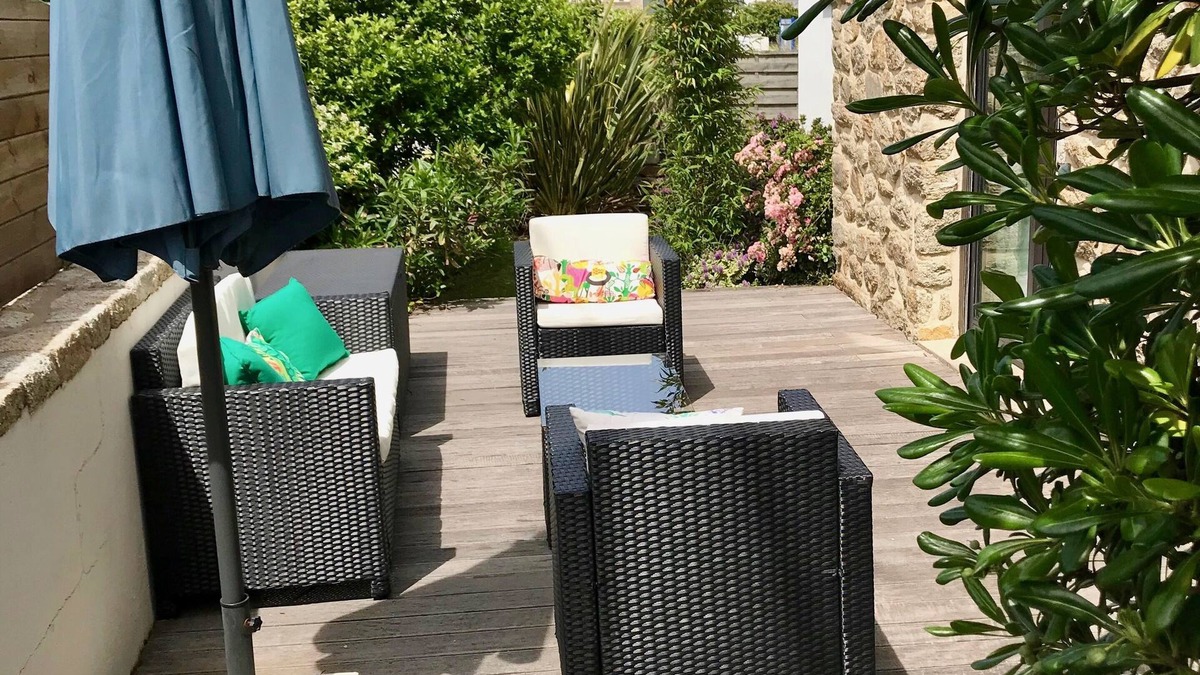 Quiberon House | Vacation home in Quiberon with enclosed garden.