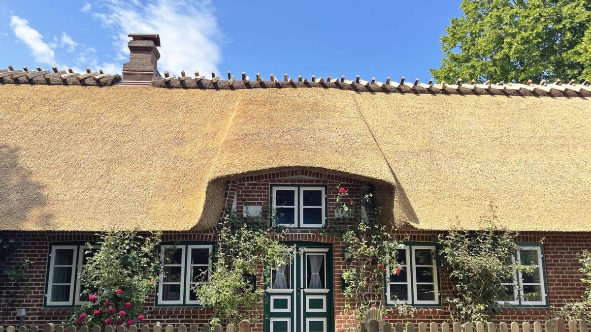 Brarupholz House | Vacation home thatched roof oasis