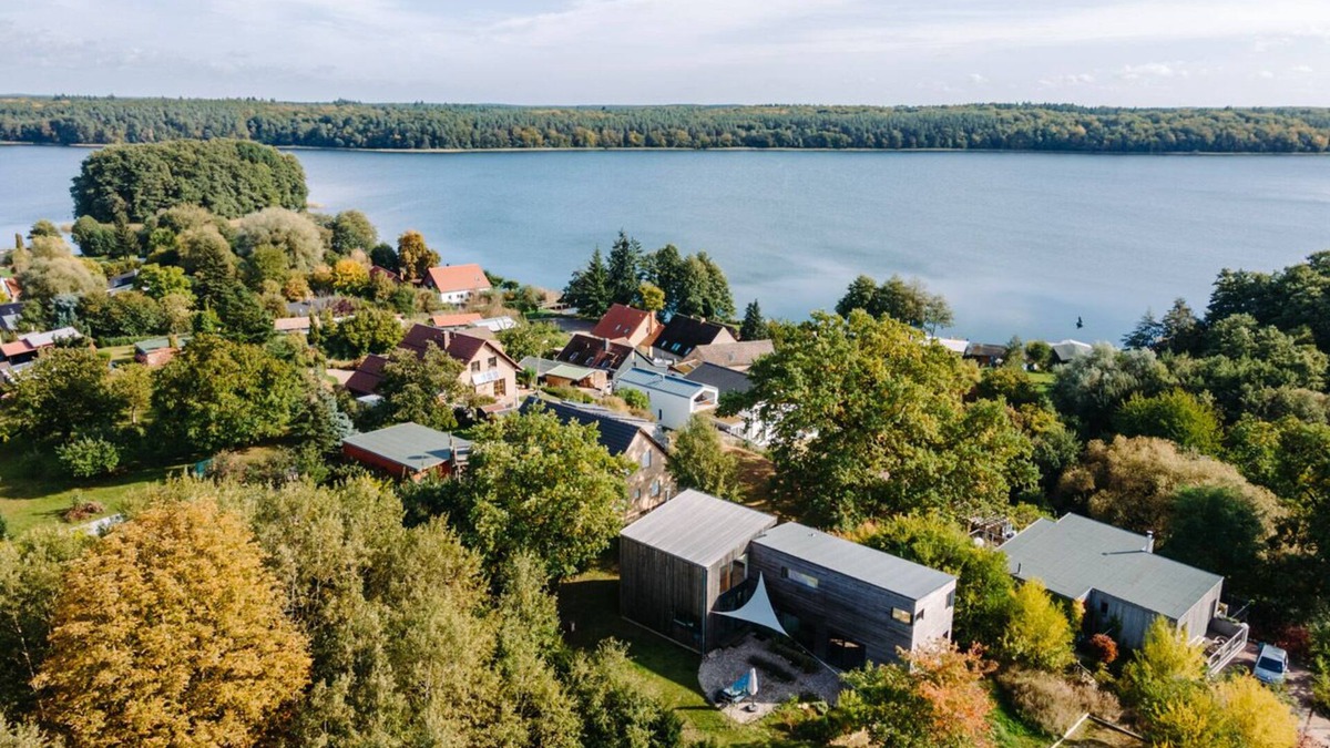 Muritz House | Vacation home Übersee with water view