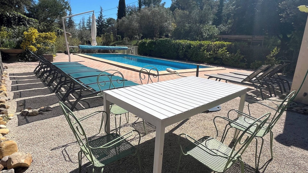 Massillargues-Attuech Villa | Vacation villa 10 p with heated pool Anduze (Cevennes) Z.Fr 4 bedrooms 2 bathrooms