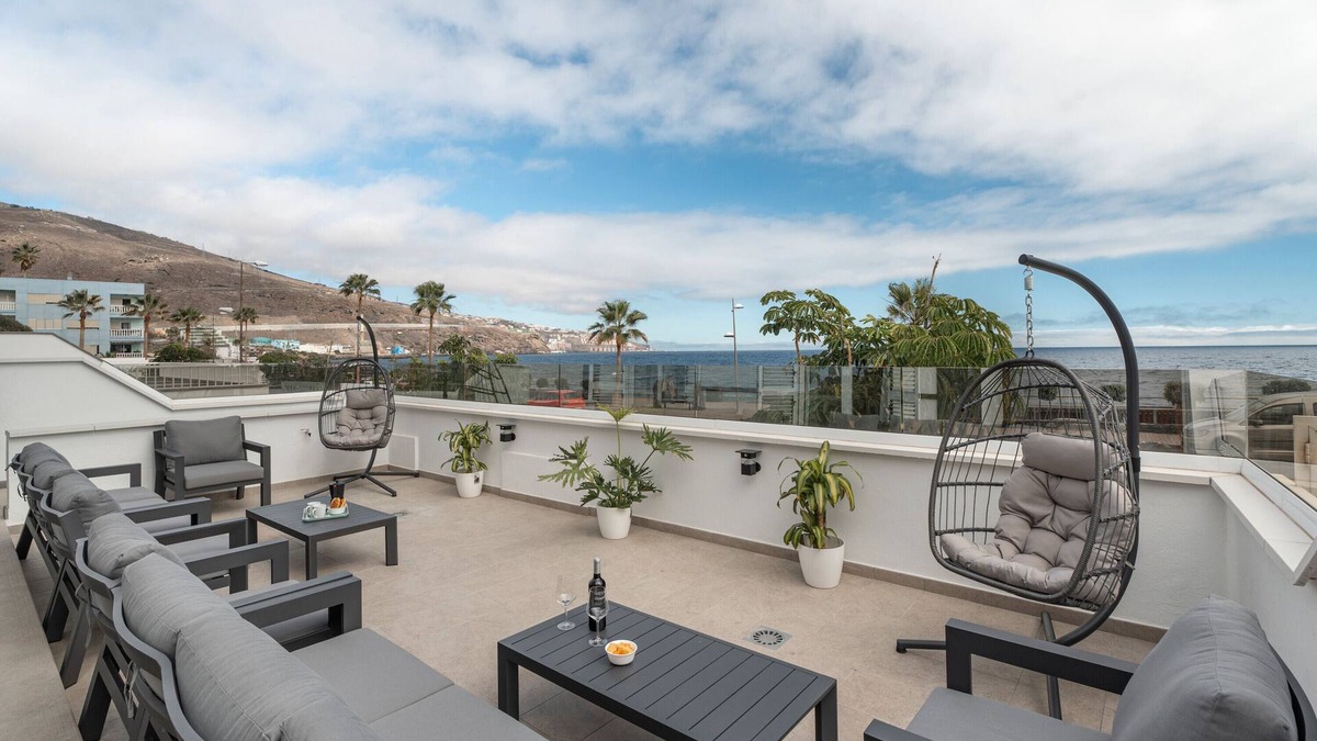 Candelaria Villa | Vacation Villa 'Atlantico' with Sea View, Wi-Fi and Air Conditioning