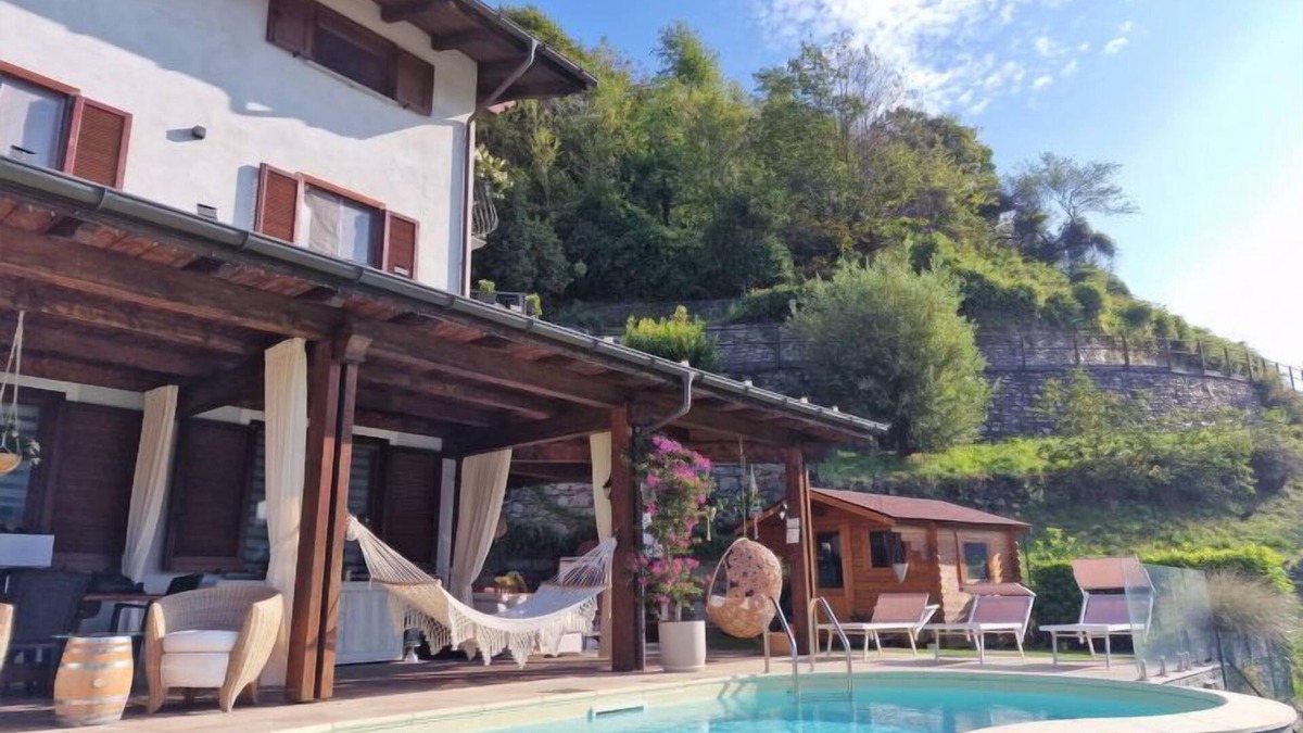Ardenno Apartment | Valley View Pool Apartment by Interhome