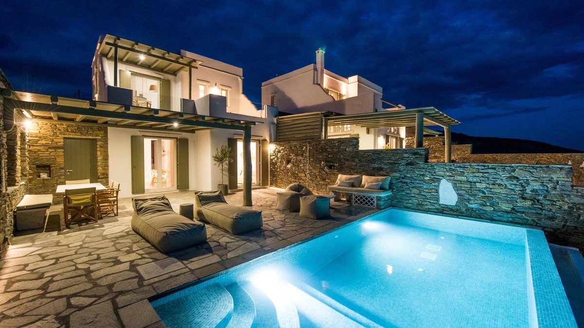 Exomvourgo Villa | VATHI BLUE LUXURY VILLA WITH PRIVATE SWIMMING POOL AND EXCEPTIONAL SEA VIEW