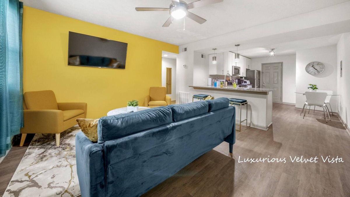 Greater Valley Brook Apartment | Velvet Vista-2 BR/2 BA No Charge for Early Check In-NE Atlanta Georgia