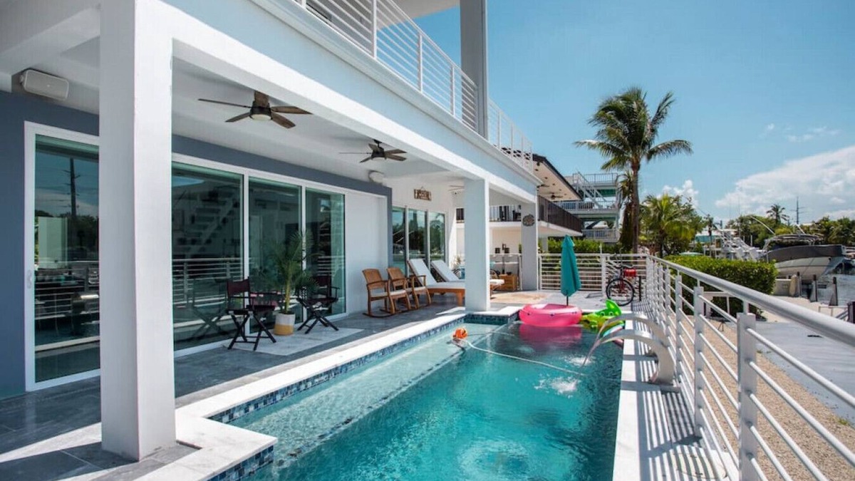 Venetian Shores House | Venetian Shores Islamorada New Home w/dock & pool